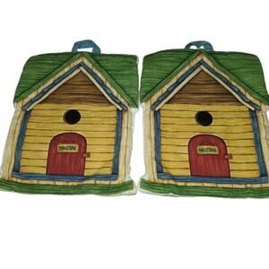 Birdhouse Pot Holders